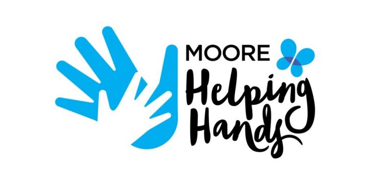 Moore helping hands